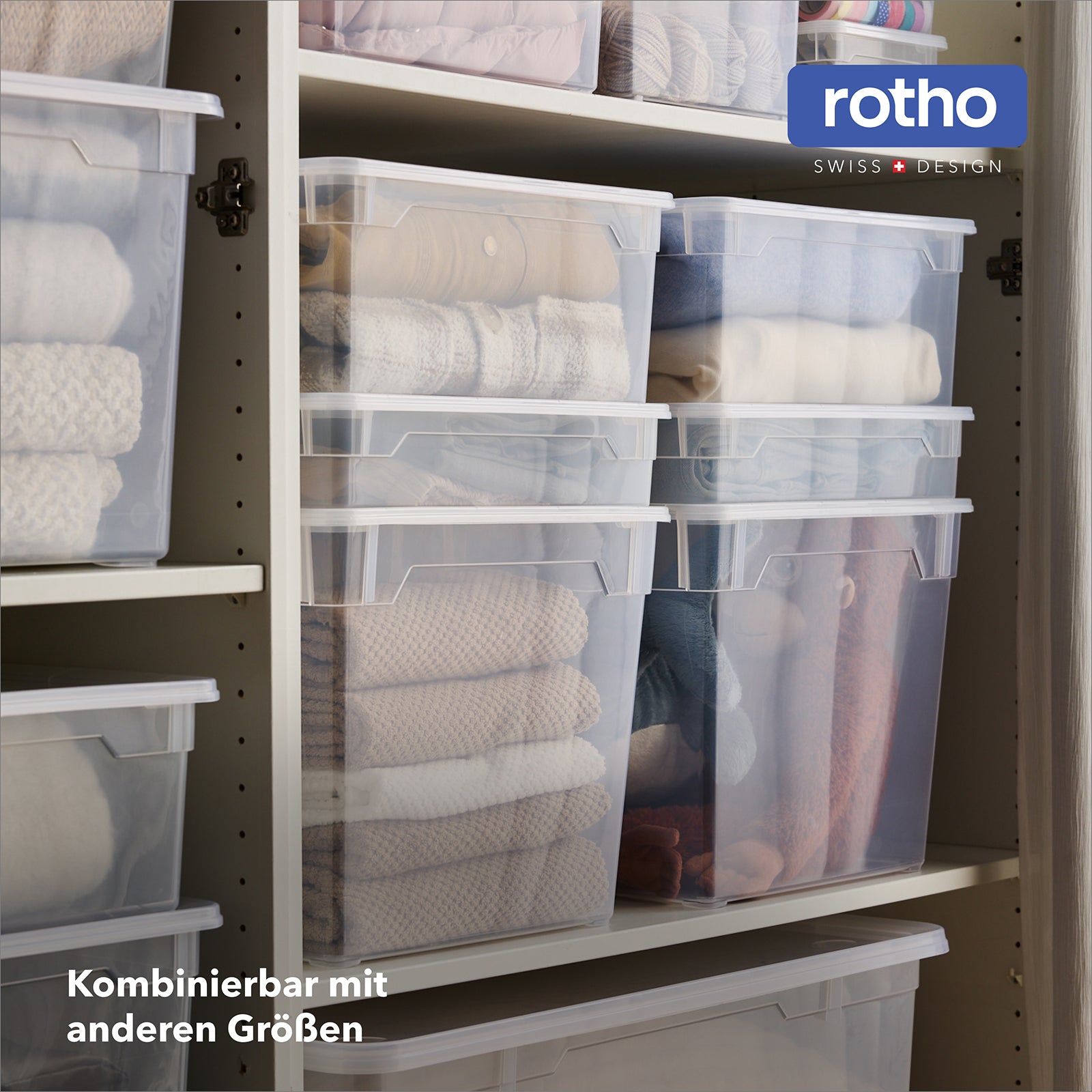 rotho-clear-sweater-aufbewahrungsbox-18l-4er-set-blau image 5