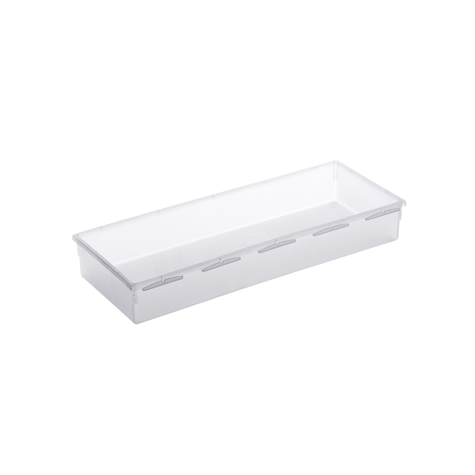 rotho-basic-ordnungssystem-38x15cm-schubladenorganizer-transparent image 1