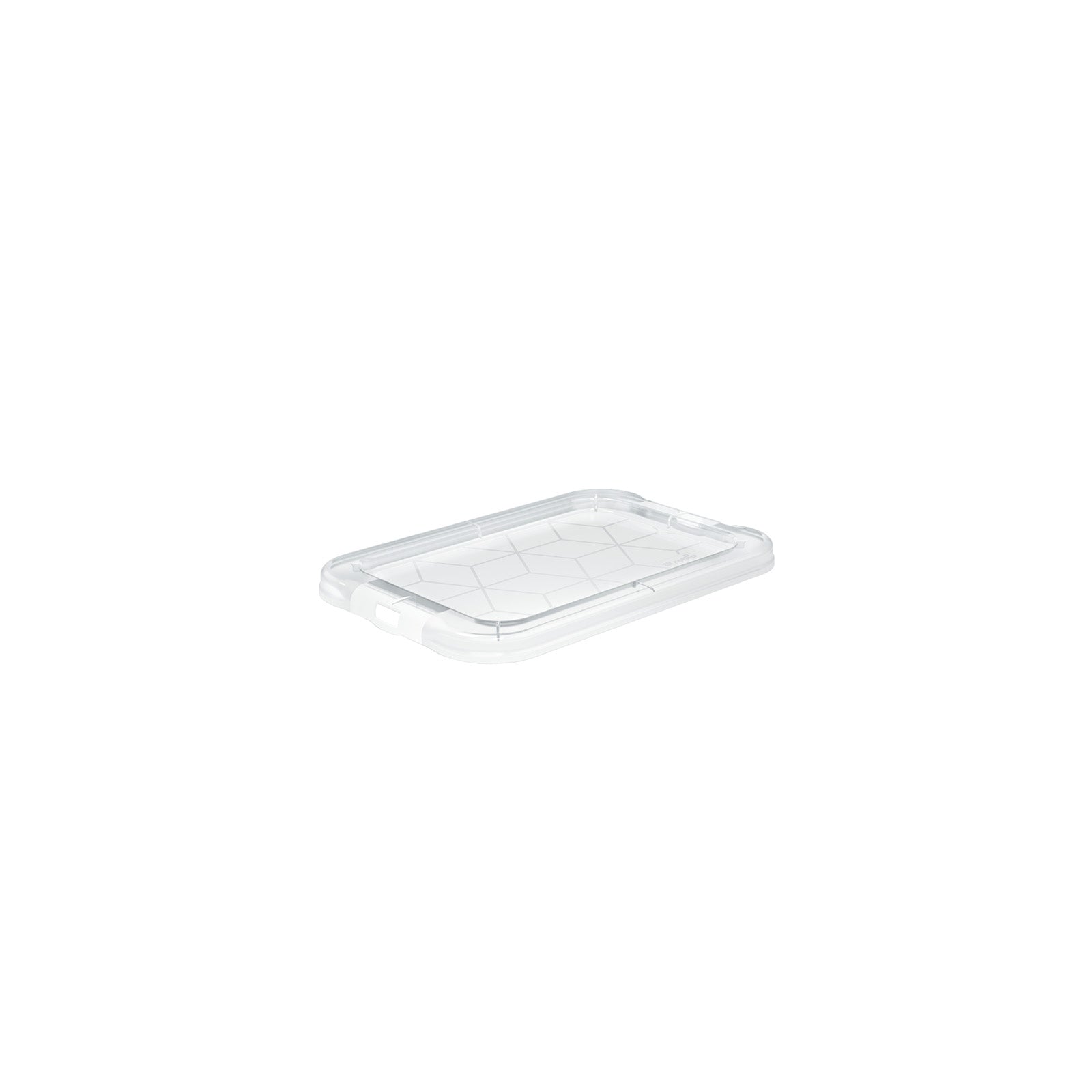 rotho-evo-easy-deckel-1-2-l-box-transparent-stapelbar image 1