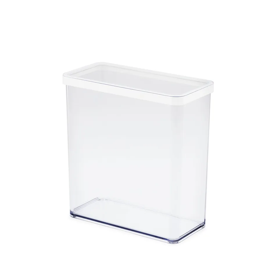 rotho-loft-vorratsdose-3-2l-rechteckig-transparent-rot image 1