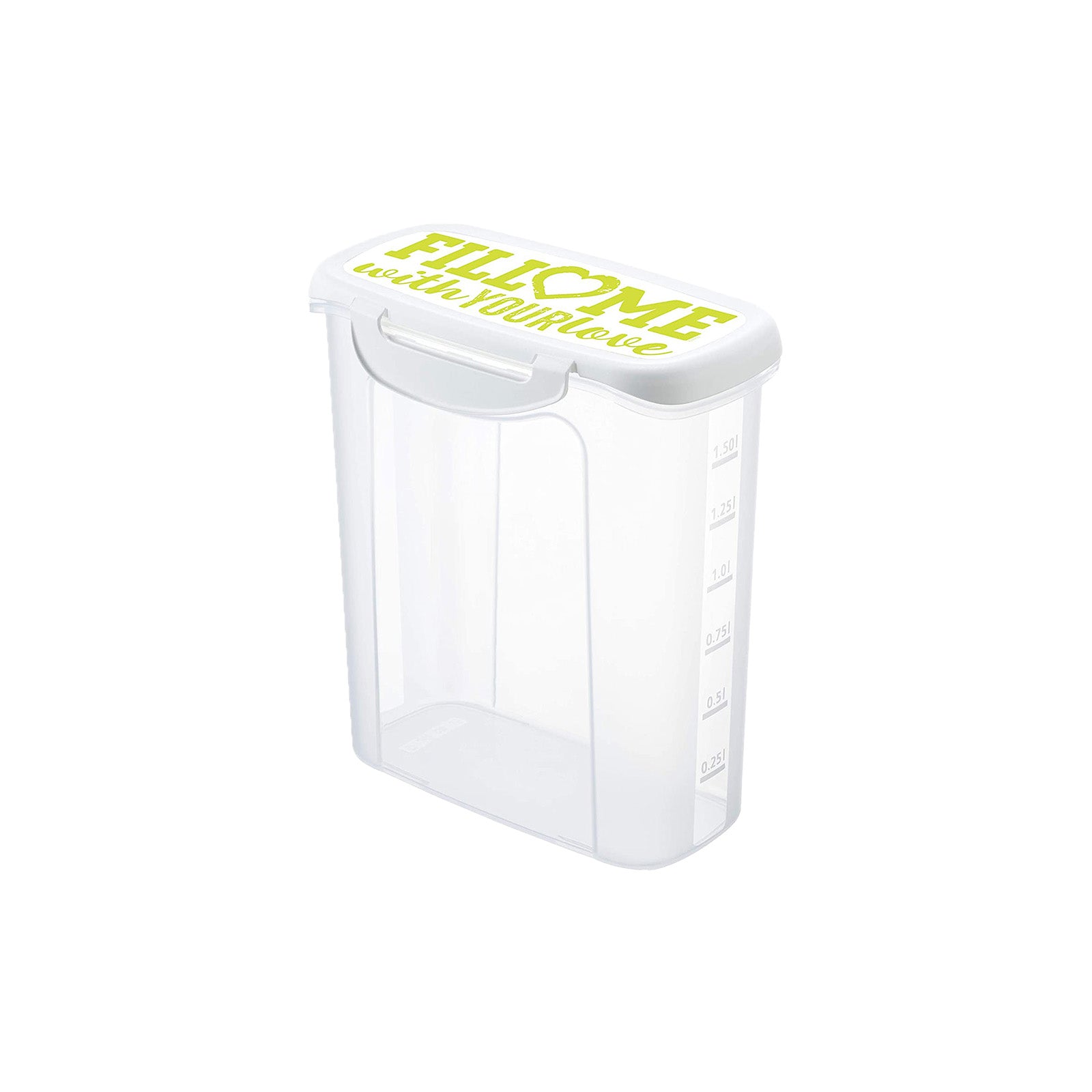 rotho-clic-lock-streudose-1-5-l-horizontblau-transparent image 1