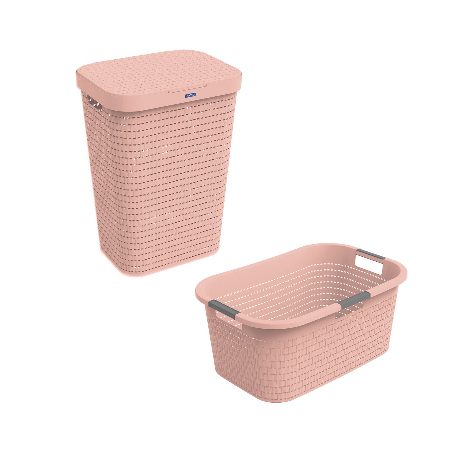 rotho-country-w-schekorb-2er-set-anthrazit-40-50l-rattan image 8