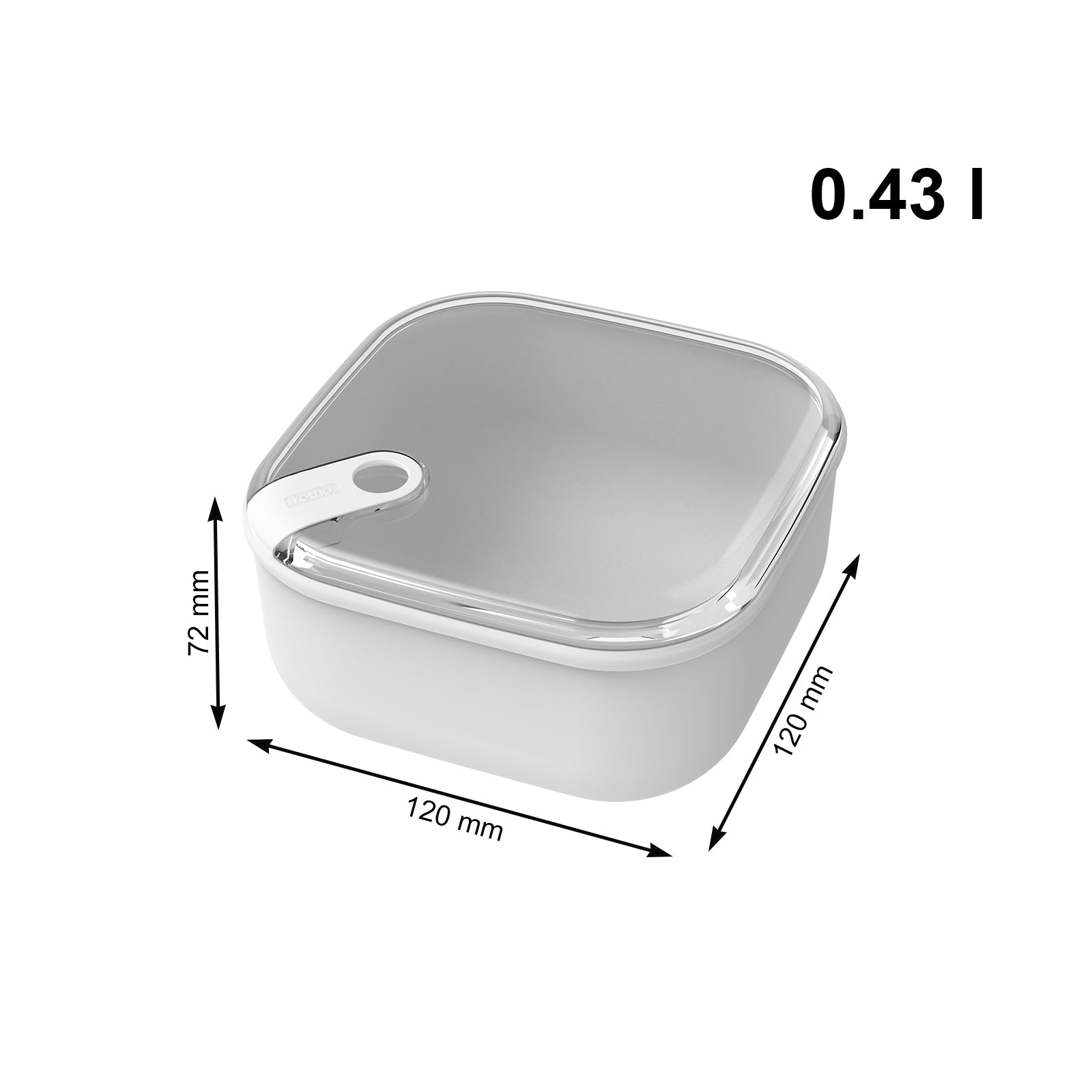 rotho-ela-frischhaltedosen-3er-set-blau-wei-luftdicht image 4