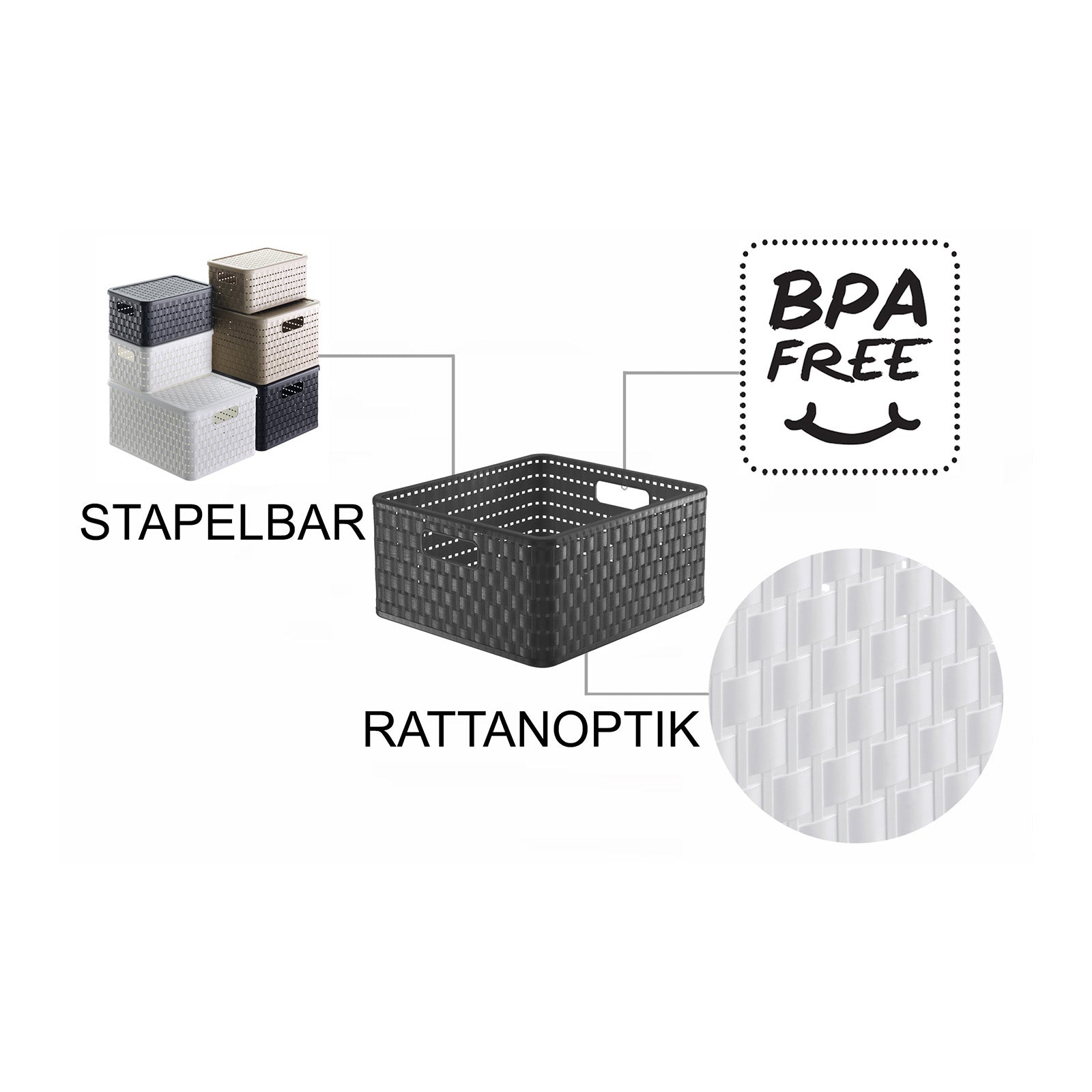 rotho-country-aufbewahrungskorb-14-l-anthrazit-rattan image 8