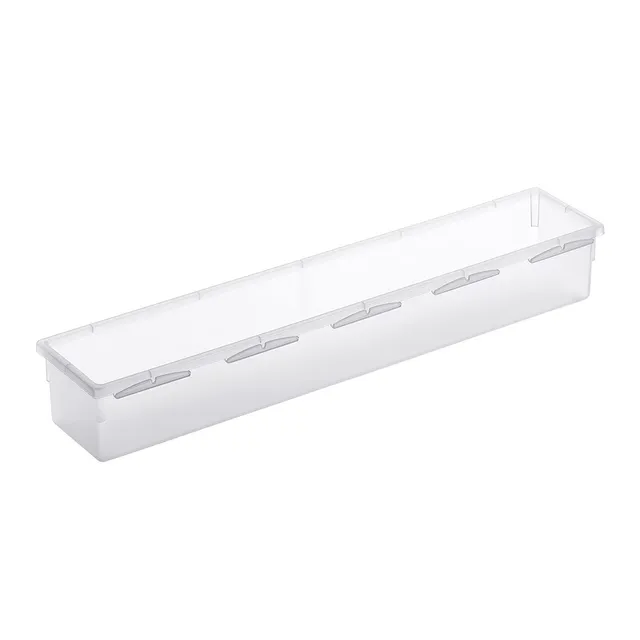rotho-basic-schubladenorganizer-38x8-cm-transparent image 1