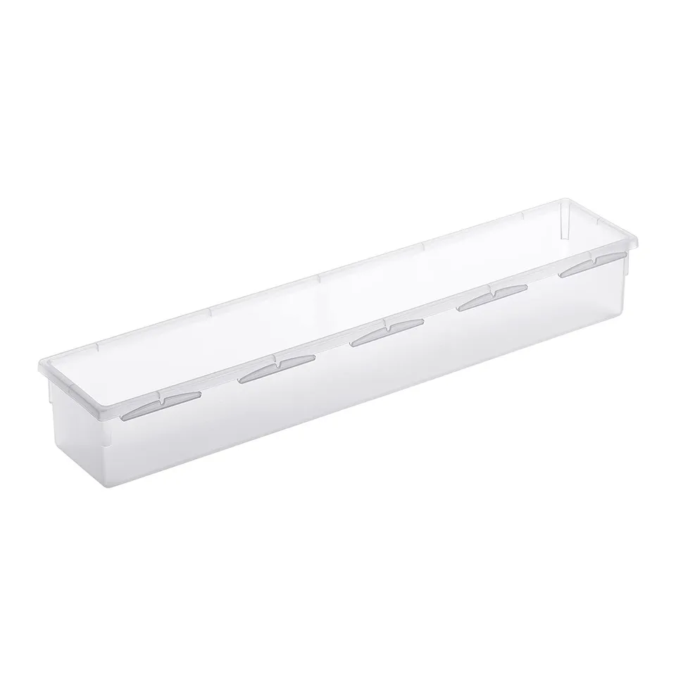 rotho-basic-schubladenorganizer-38x8-cm-transparent image 1