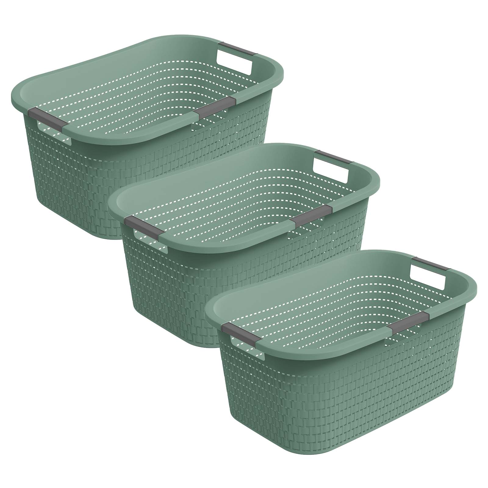 rotho-country-w-schekorb-40-l-3er-set-rattan image 6