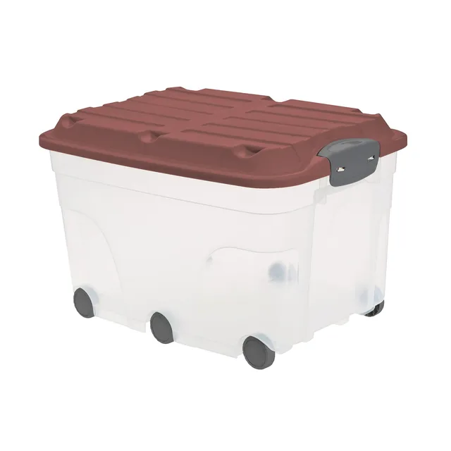 rotho-roller-6-rollbox-mit-deckel-57-l-anthrazit-stapelbar image 1