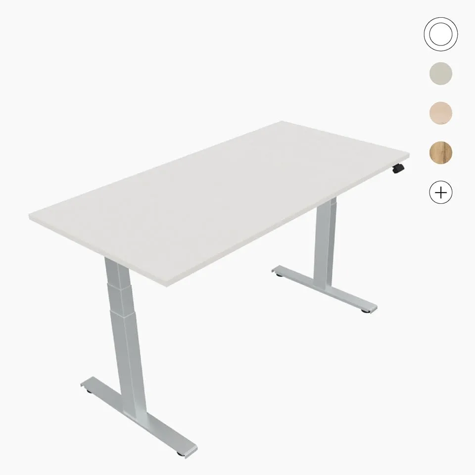 lento-cosinus-sitz-stehtisch-silber-160-200-cm-elektrisch image 1