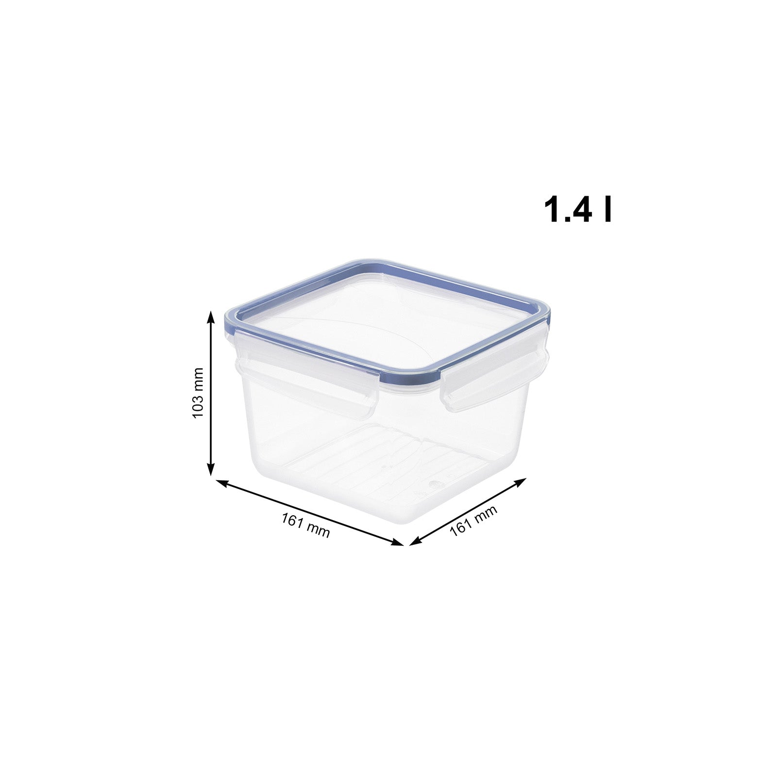 rotho-clic-lock-frischhaltedose-1-4-l-horizontblau image 8