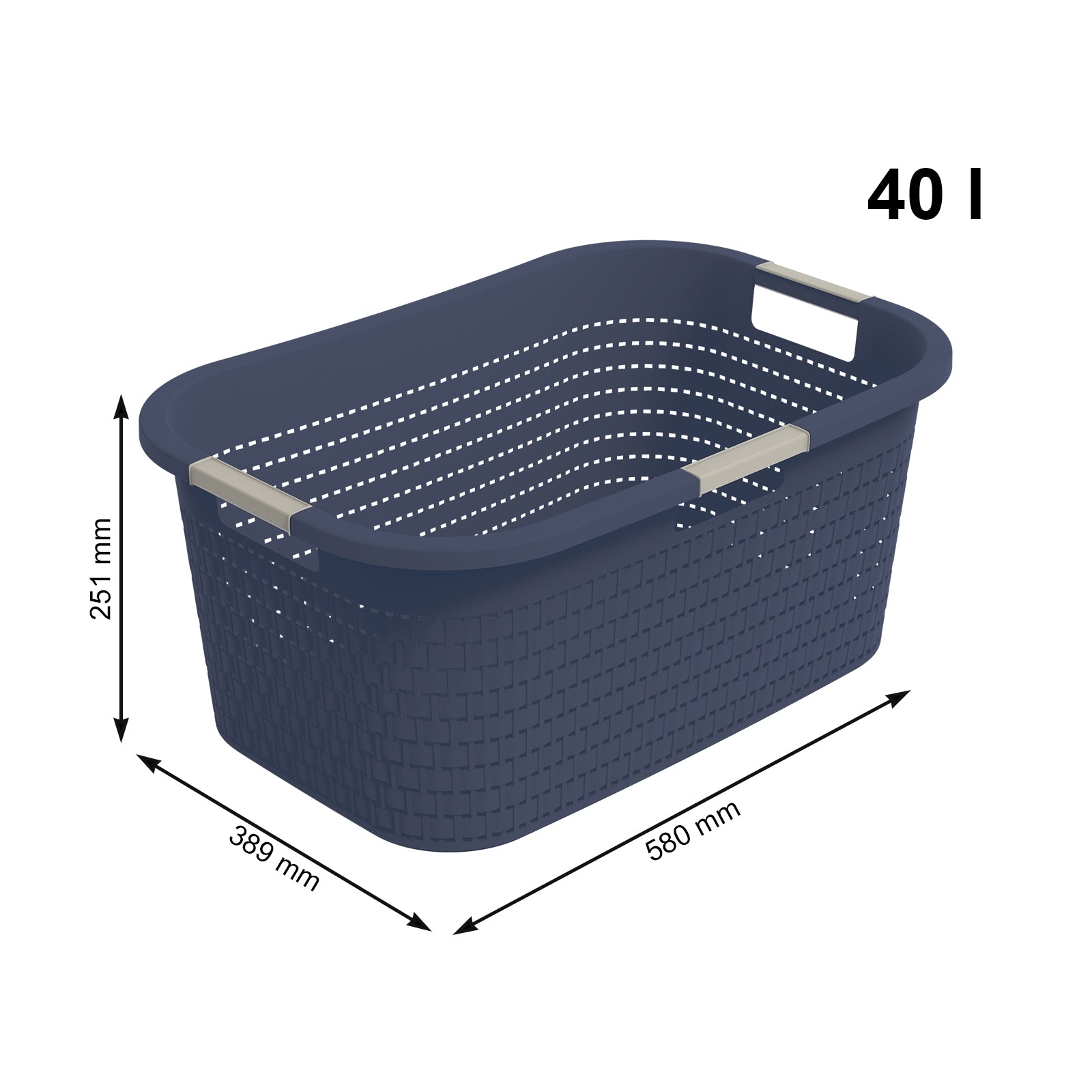 rotho-country-w-schekorb-40-l-3er-set-rattan image 5