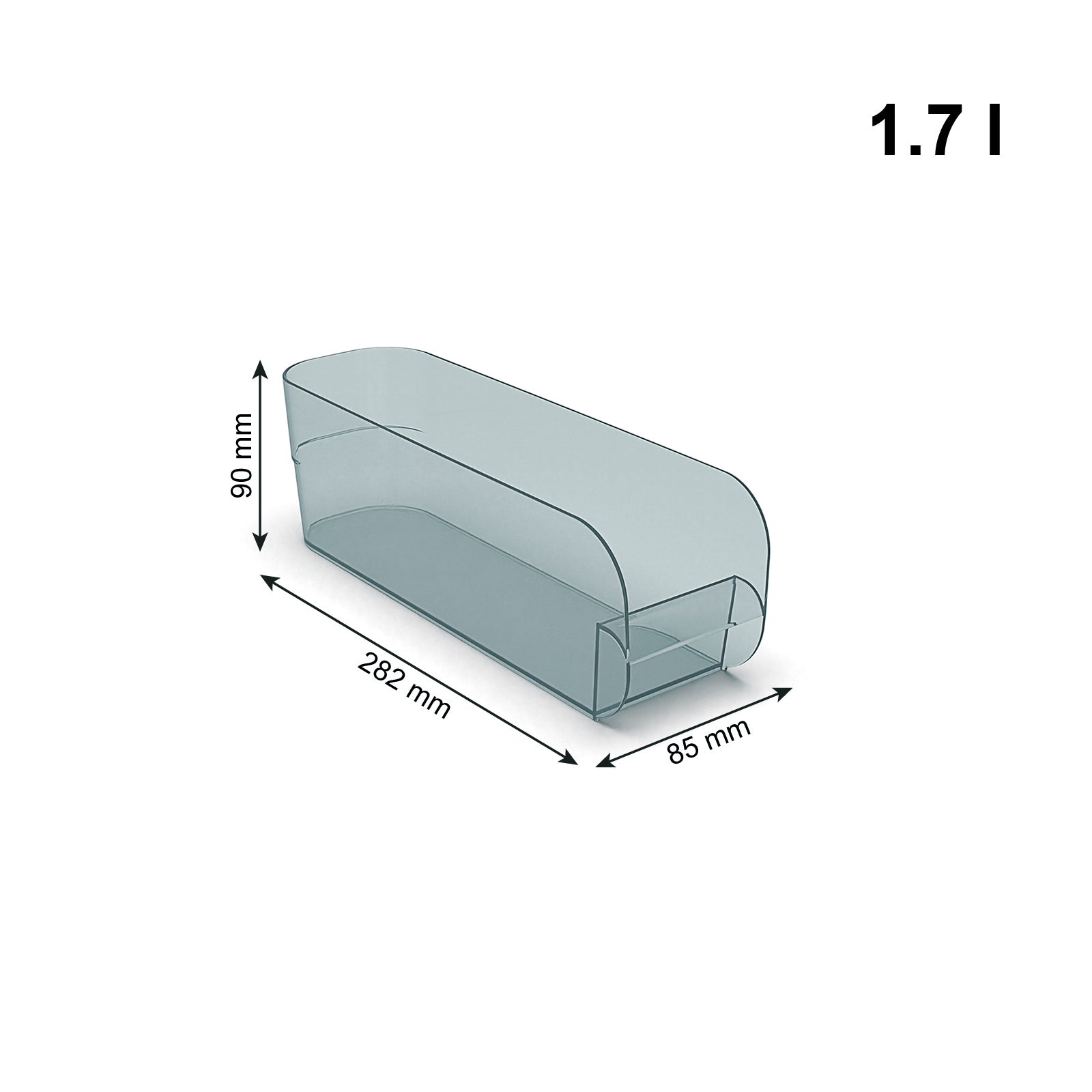 rotho-liskamm-k-hlschrankorganizer-s-transparent-rpet image 3