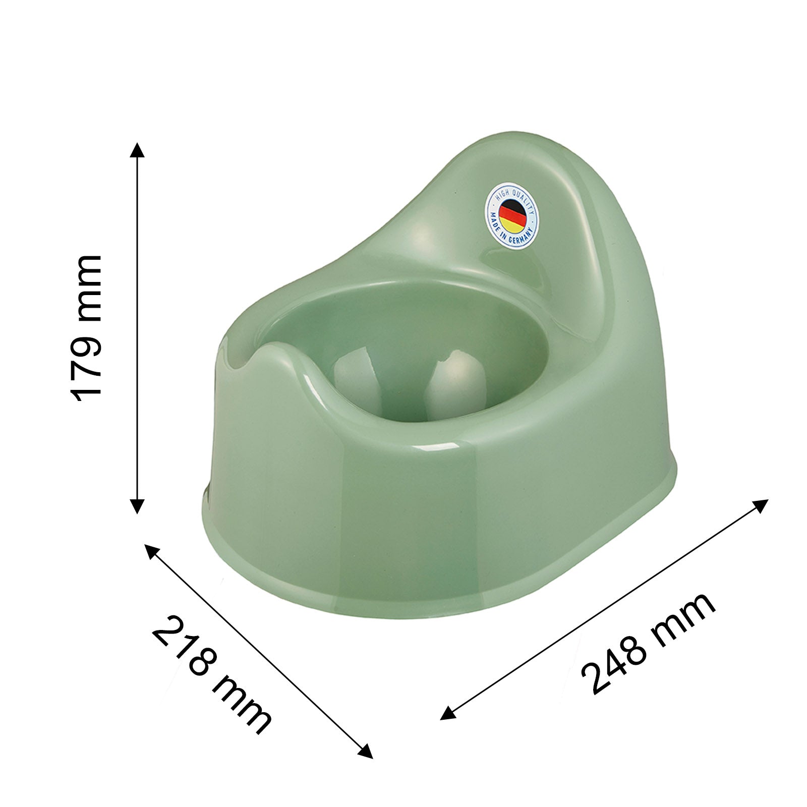 rotho-bella-bambina-kindertopf-wei-mit-spritzschutz image 7