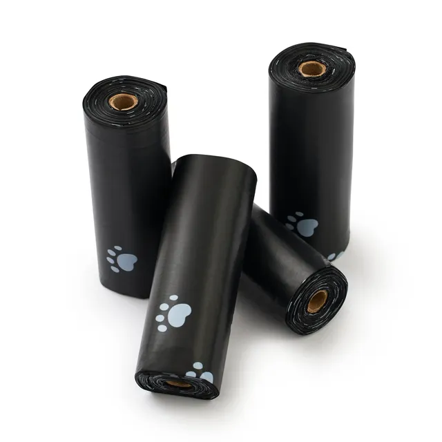 rotho-biala-hygienebeutel-schwarz-4er-set-64-st-ck-katze image 1