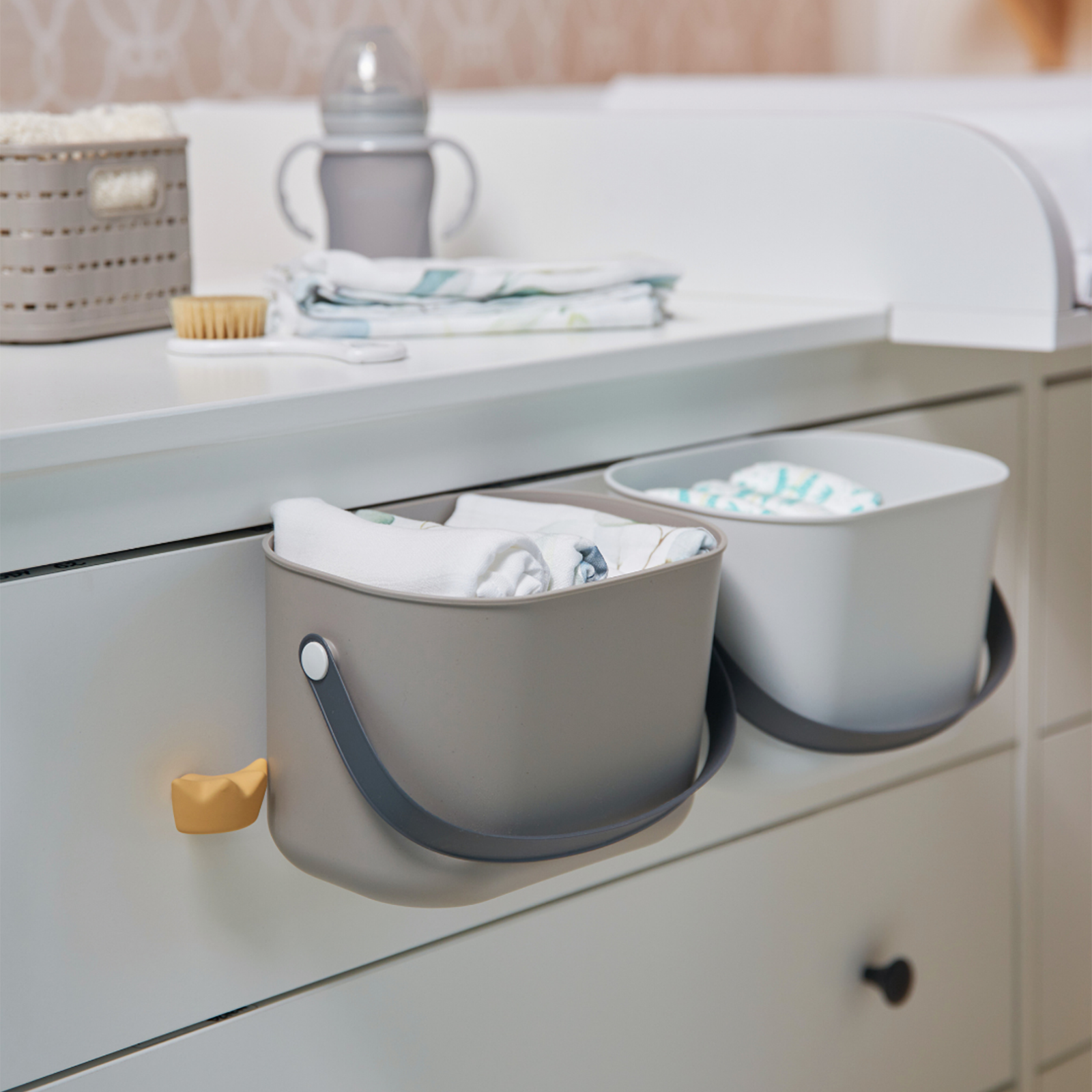 rotho-albula-wickeltisch-organiser-3-2-l-cappuccino image 3