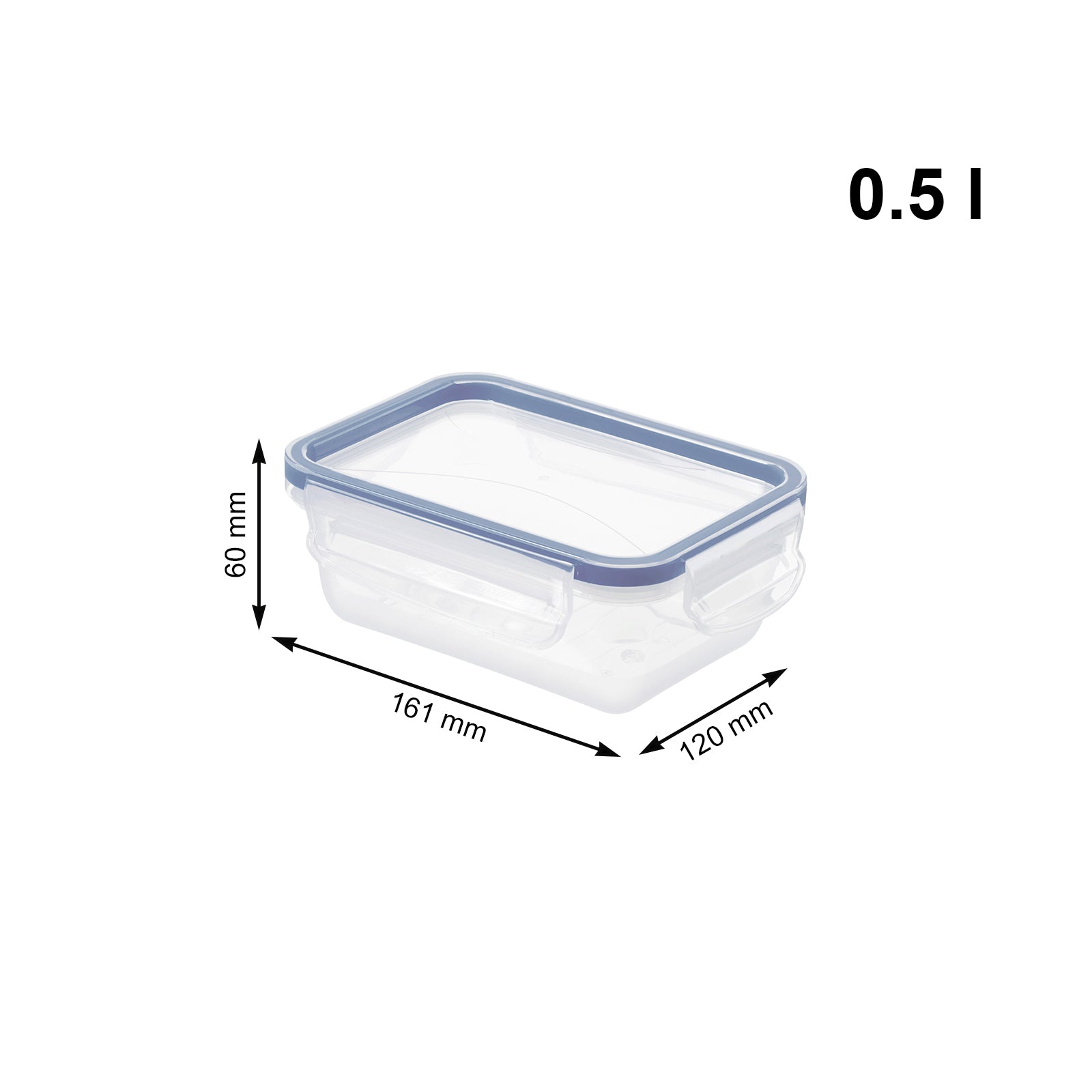 rotho-clic-lock-frischhaltedosen-8tlg-0-5-l-horizon-blue image 3