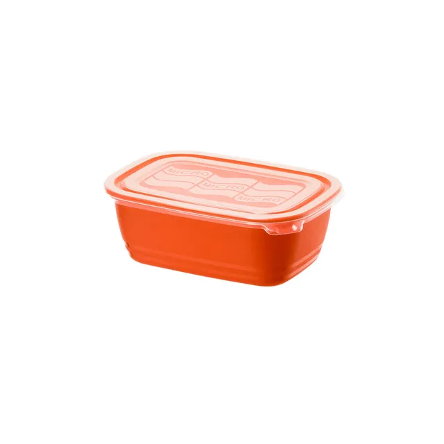 rotho-eco-mikrowellendose-1-l-rot-frischhaltedose-mit-deckel image 1