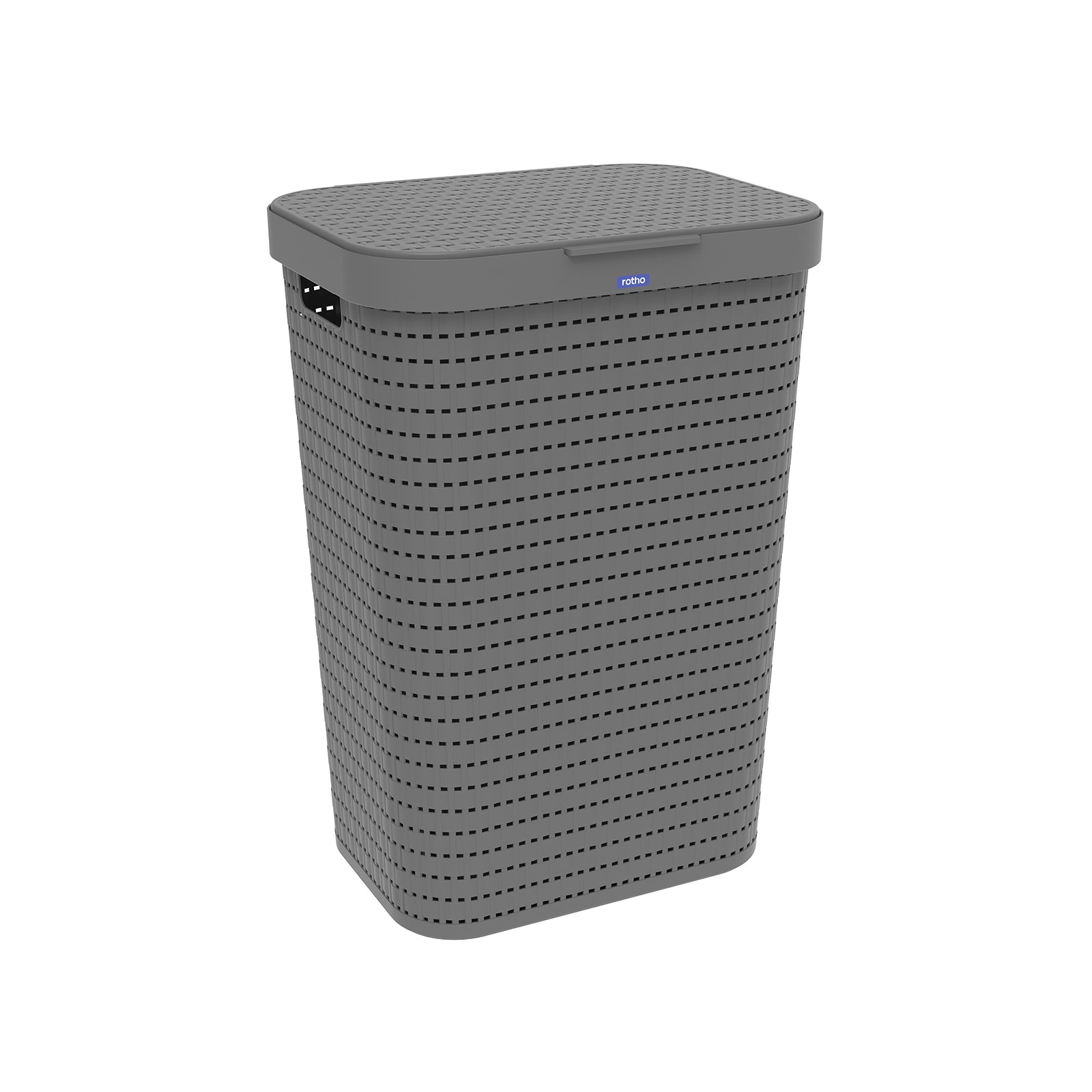 rotho-country-w-schesammler-55-l-anthrazit-rattan-optik image 1