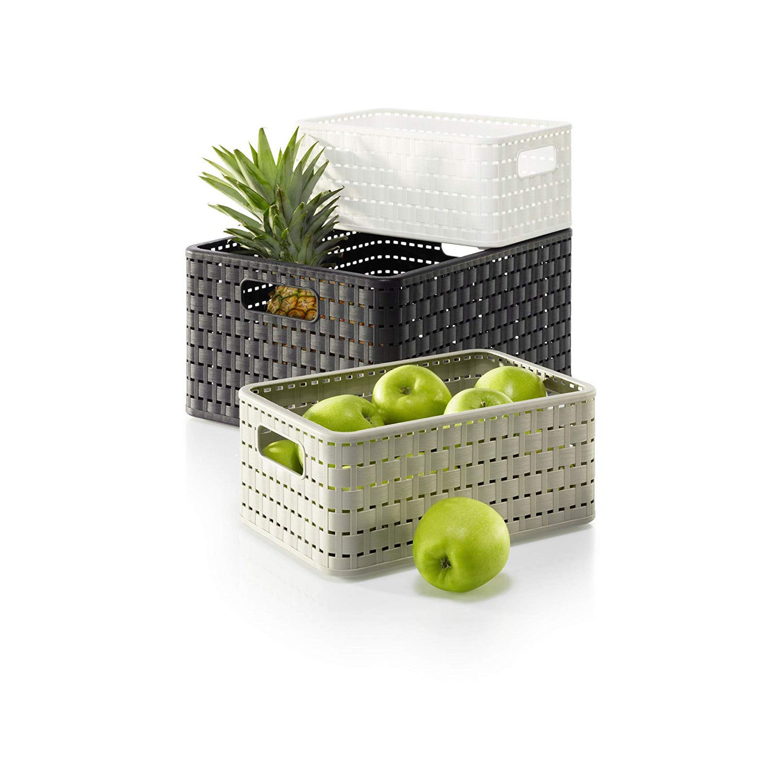 rotho-country-aufbewahrungskorb-14-l-anthrazit-rattan image 4