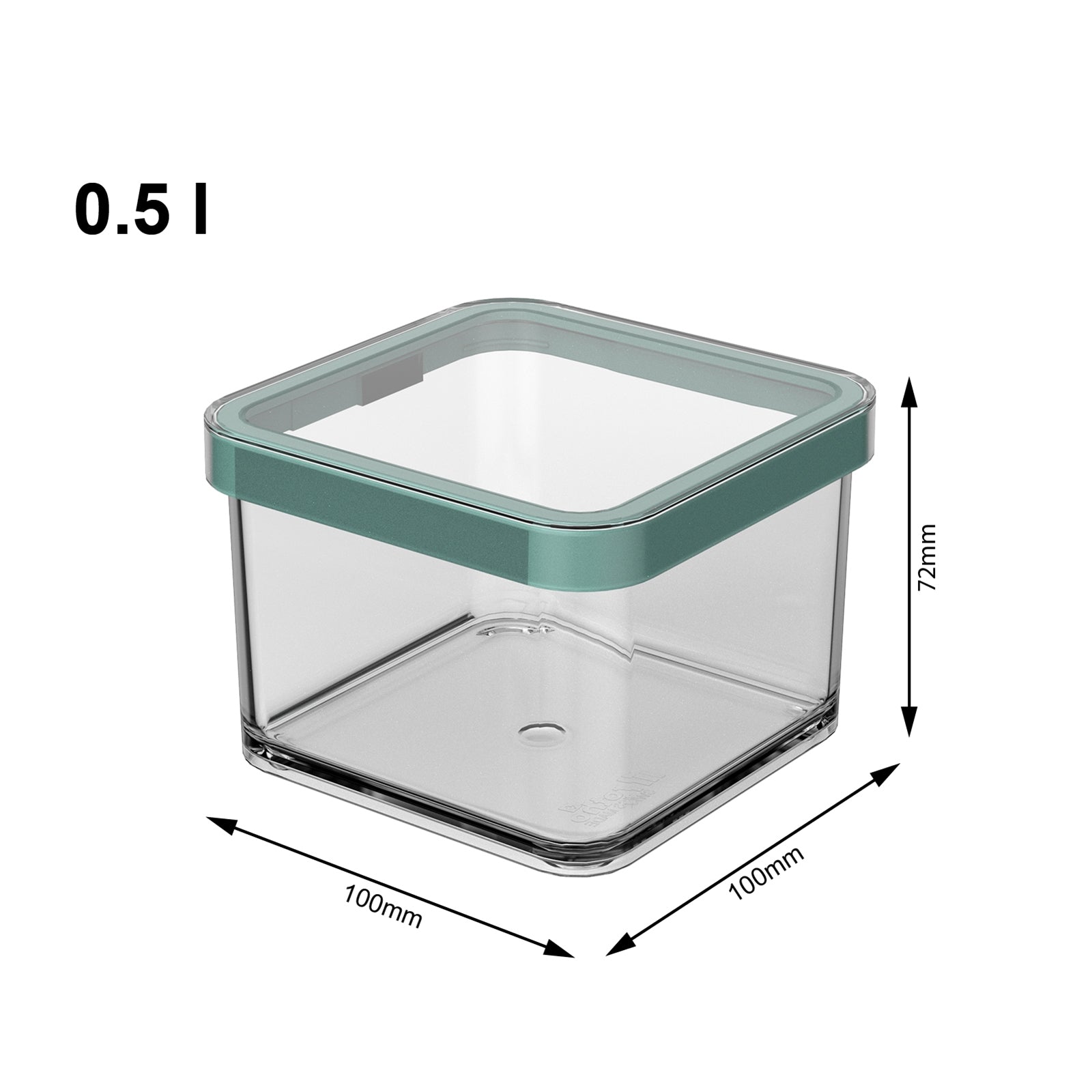 rotho-loft-vorratsdose-0-5-l-wei-4er-set-aromadicht image 8
