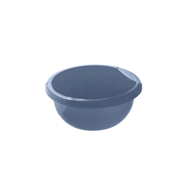 rotho-daily-becken-rund-34cm-6l-horizontblau-mit-griff image 1