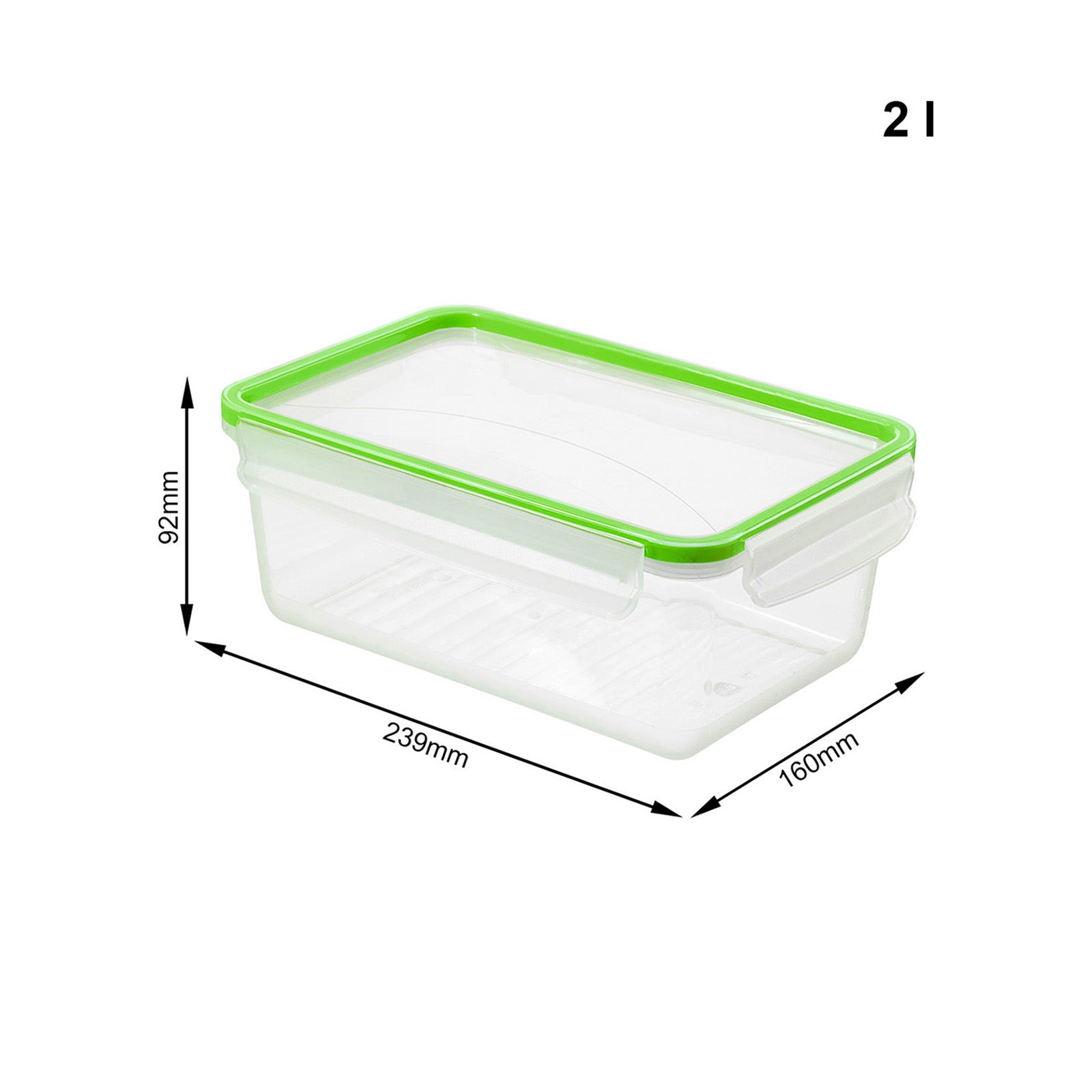 rotho-clic-lock-k-hlschrankdose-2-l-transparent-luftdicht image 7