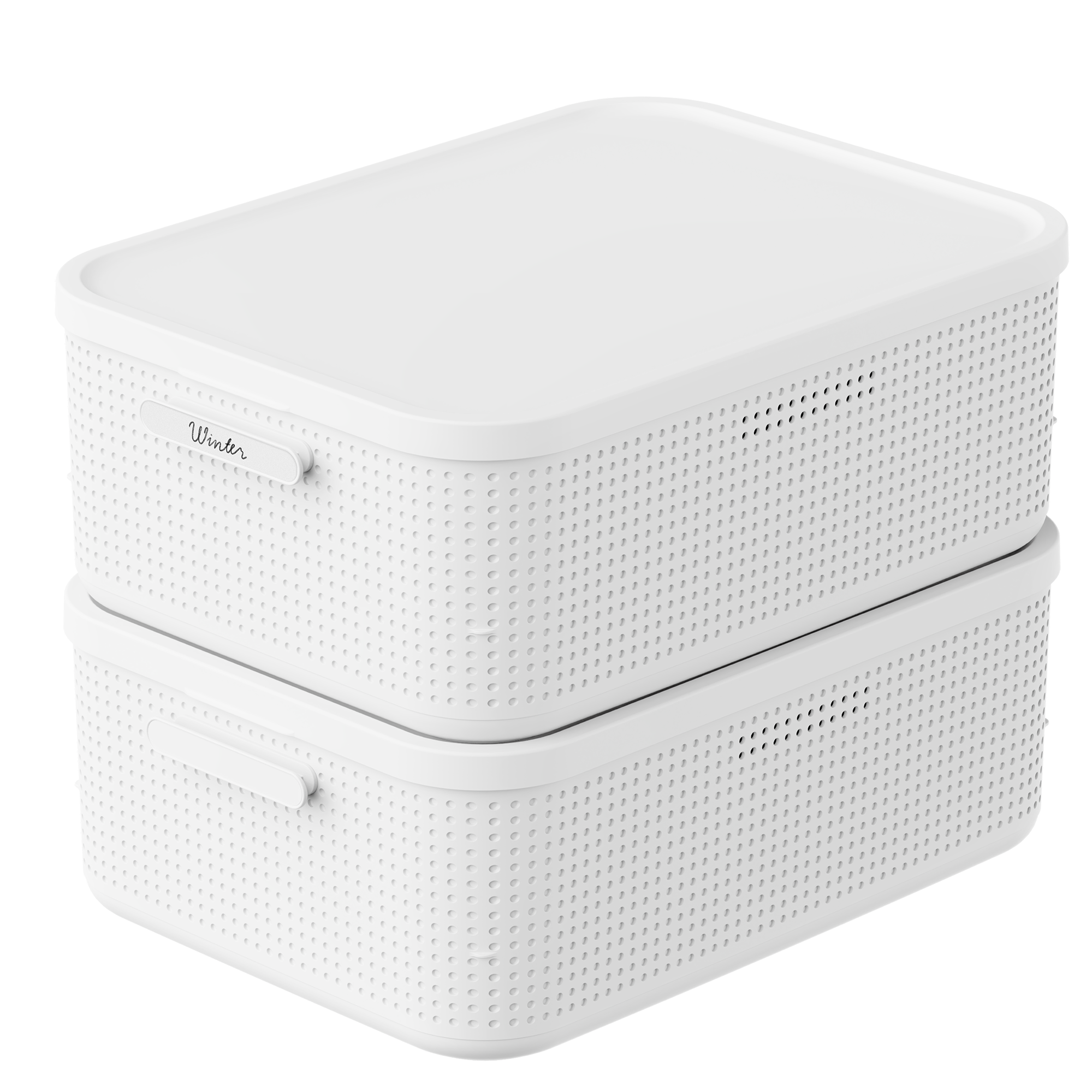 rotho-wop-kleiderschrank-box-m-2er-set-wei-mit-dufteinsatz image 1