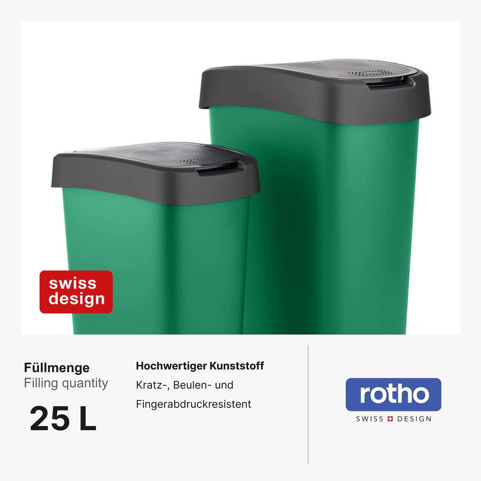 rotho-twist-swingeimer-25l-silber-metallic-m-lleimer-k-che image 8