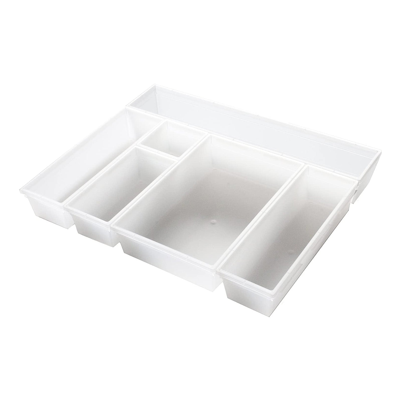 rotho-basic-ordnungssystem-30x8-cm-schubladenorganizer-klar image 3