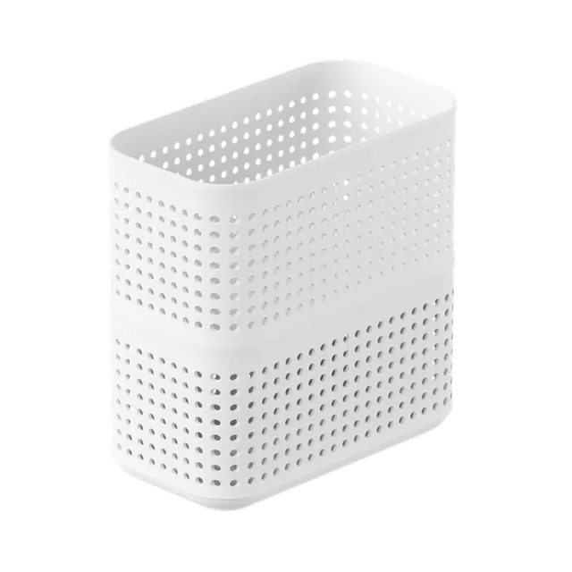 rotho-wop-kleiderschrank-organizer-2er-set-korb-xs-wei-bel-ftet image 1