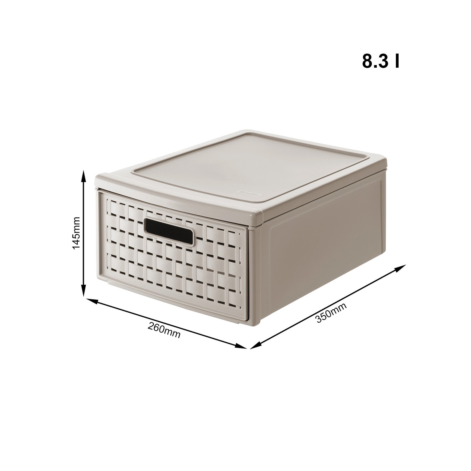 rotho-country-schubladenbox-8-3l-2er-anthrazit image 6