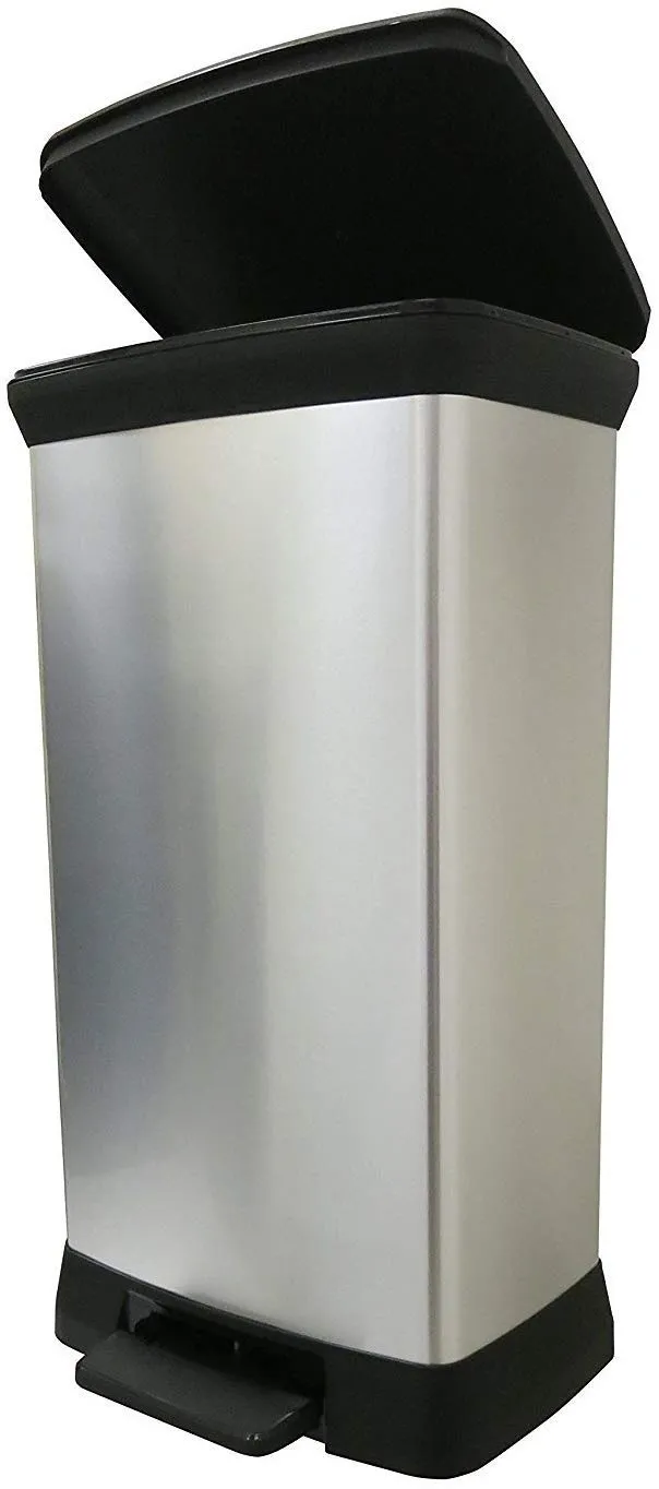 curver-decobin-treteimer-50-liter-metallic-mit-pedal image 1