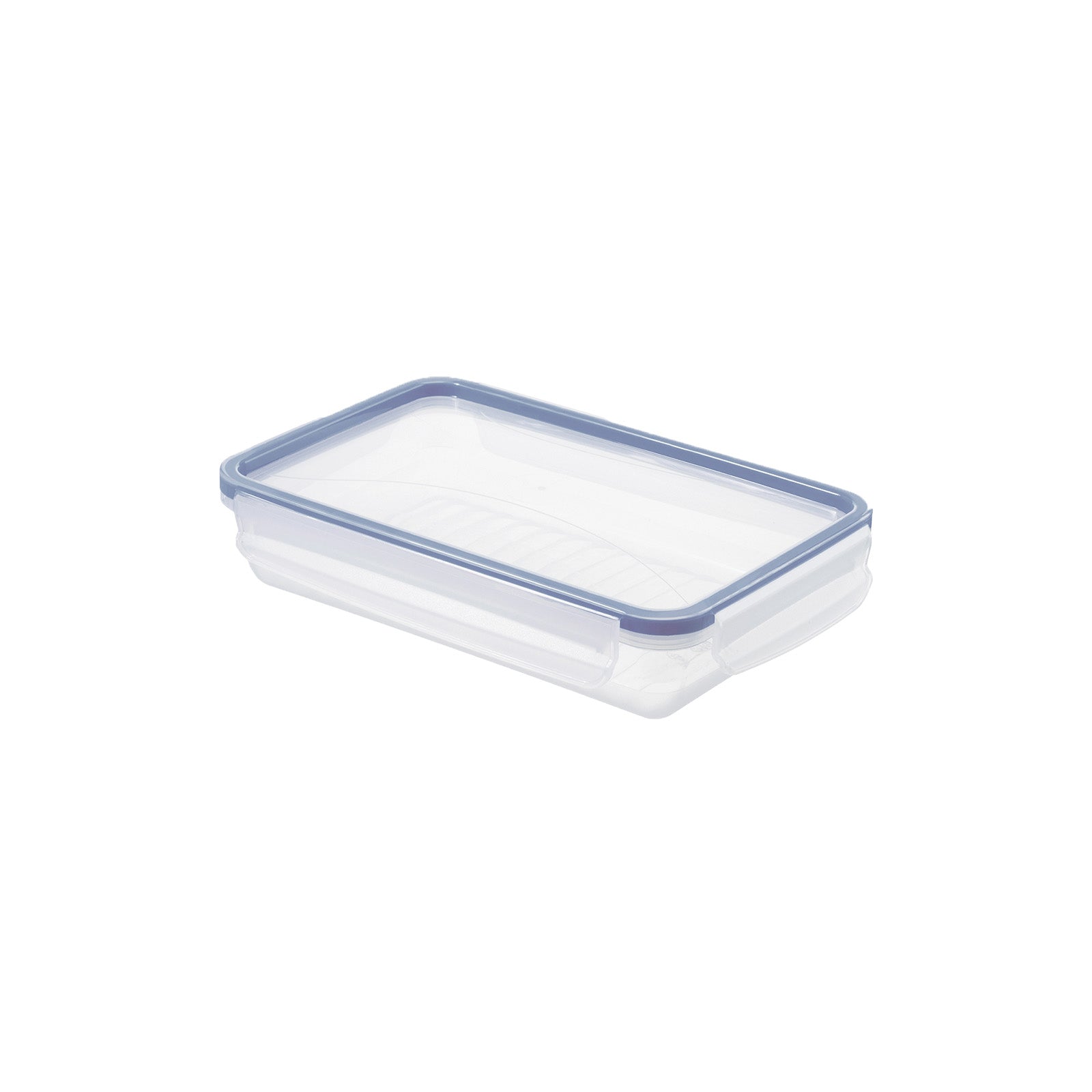 rotho-clic-lock-frischhaltedose-1-l-transparent-flach image 2