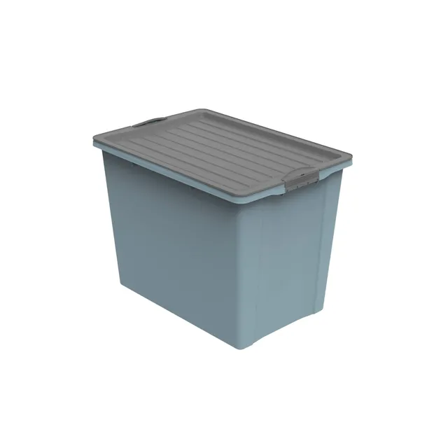 rotho-compact-eco-stapelbox-70l-din-a3-aufbewahrungsbox-gr-n image 1
