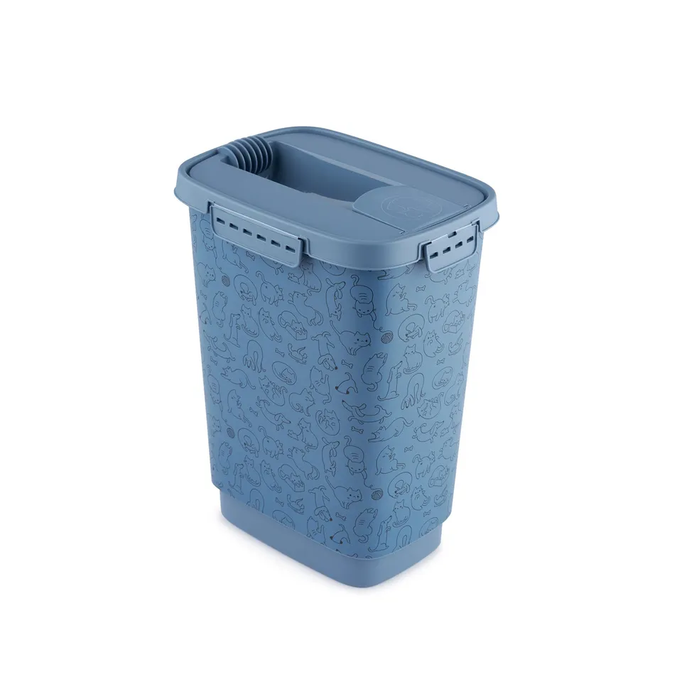 rotho-cody-tierfutterbeh-lter-10-l-anthrazit-luftdicht image 1