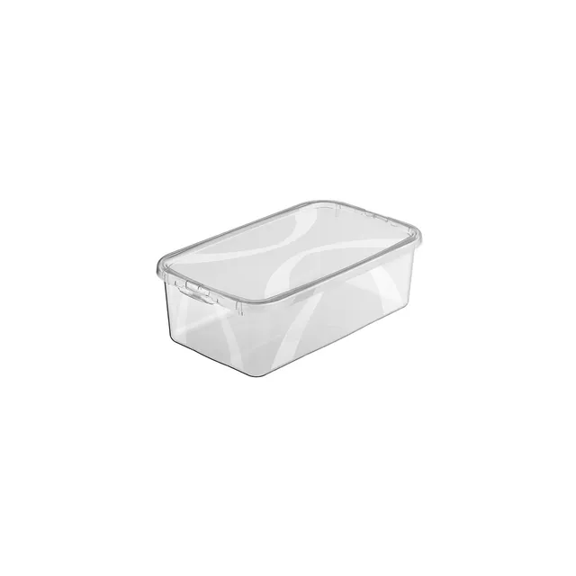 rotho-lona-box-5-l-mit-deckel-transparent-staubdicht image 1