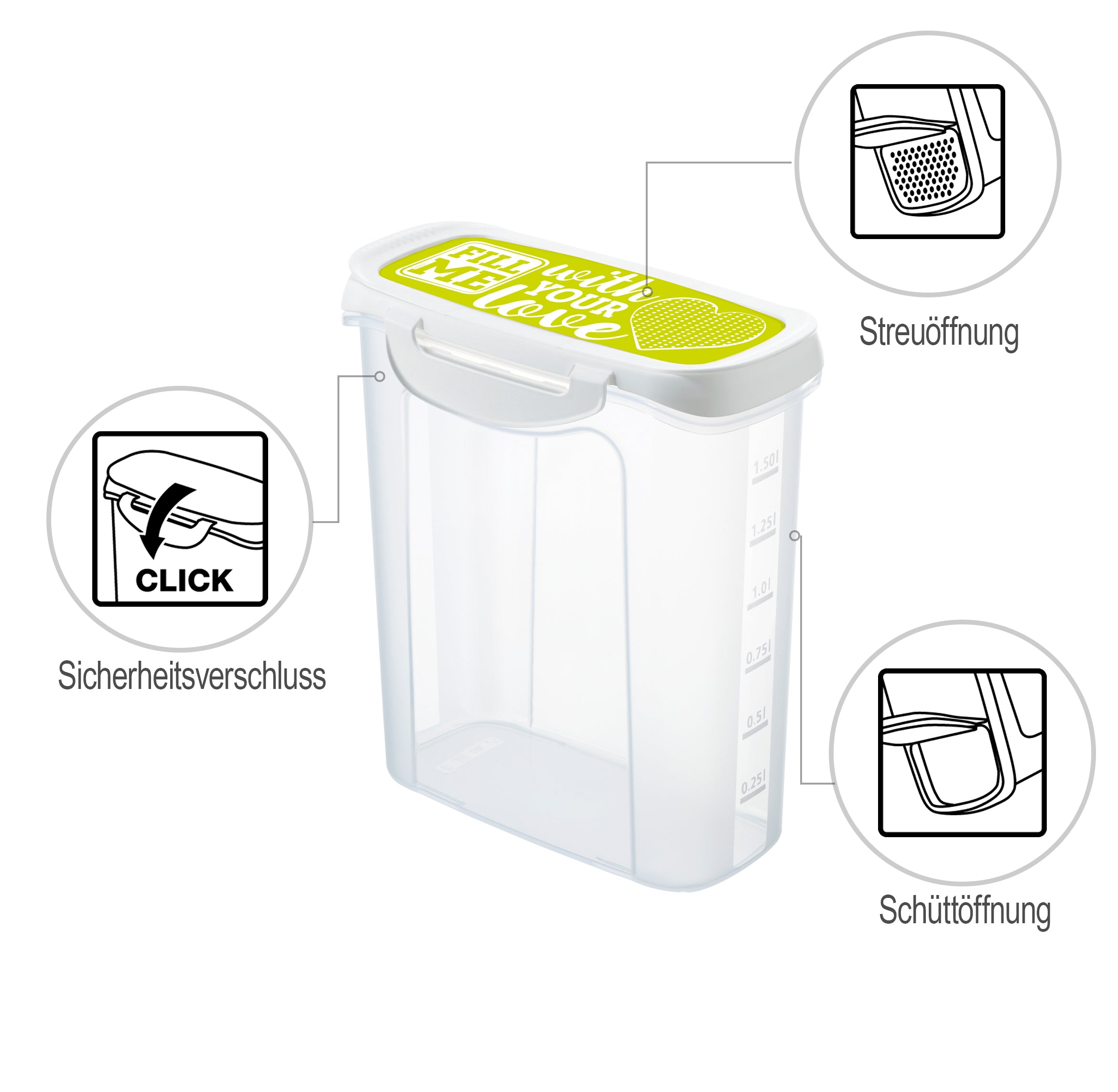 rotho-clic-lock-streudose-1-5-l-horizontblau-transparent image 6