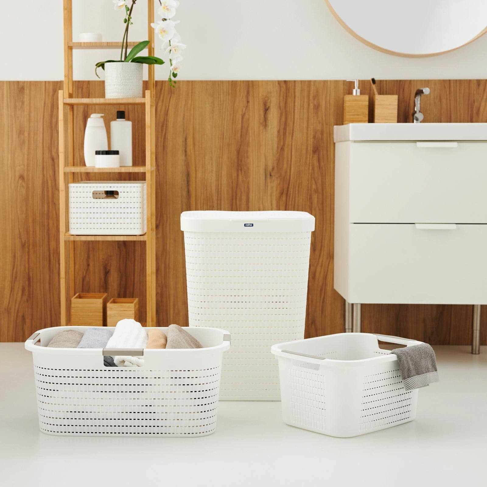 rotho-country-w-schekorb-22-l-anthrazit-rattan-optik image 6