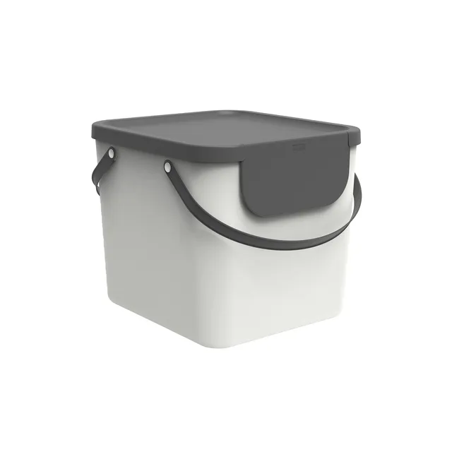 rotho-albula-recycling-m-llsystem-40-l-m-lleimer-anthrazit-stapelbar image 1