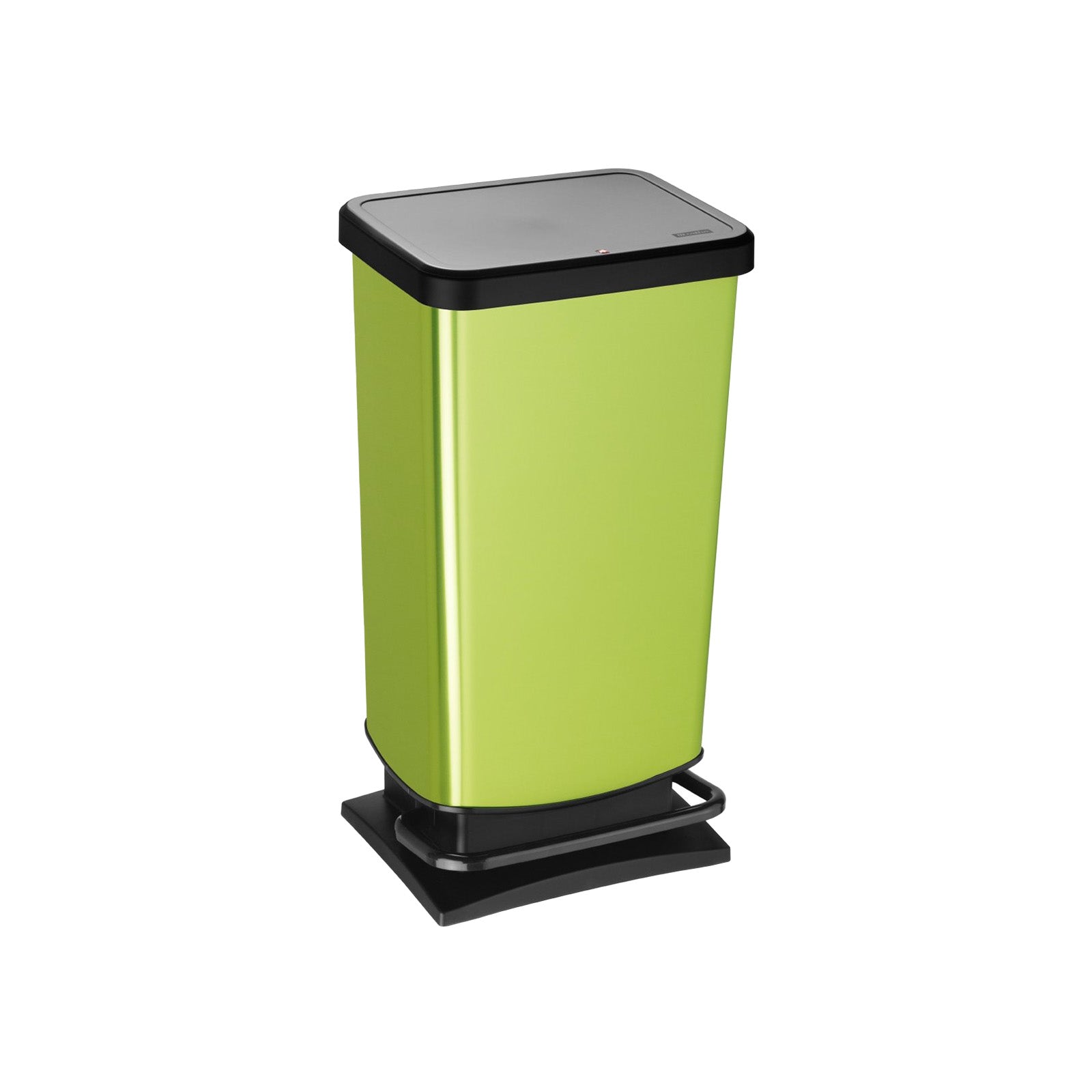 rotho-paso-treteimer-40-l-anthrazit-mit-pedal-und-d-mpfer image 8