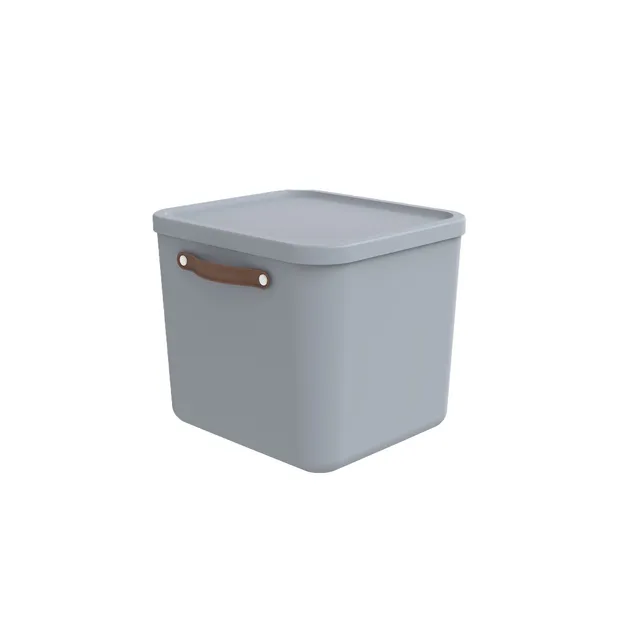 rotho-maloja-aufbewahrungsbox-40-l-midnightblau-griff image 1