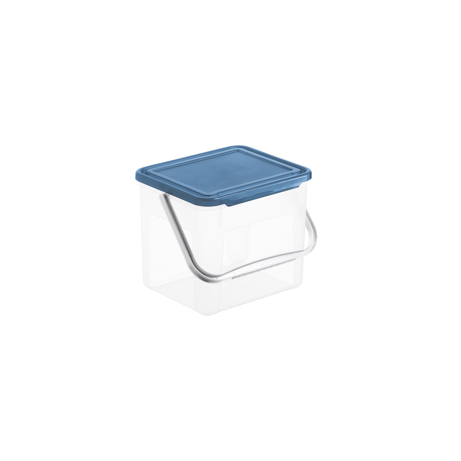 rotho-basic-waschmittelbeh-lter-4-5-l-box-horizon-blau-mit-deckel image 1