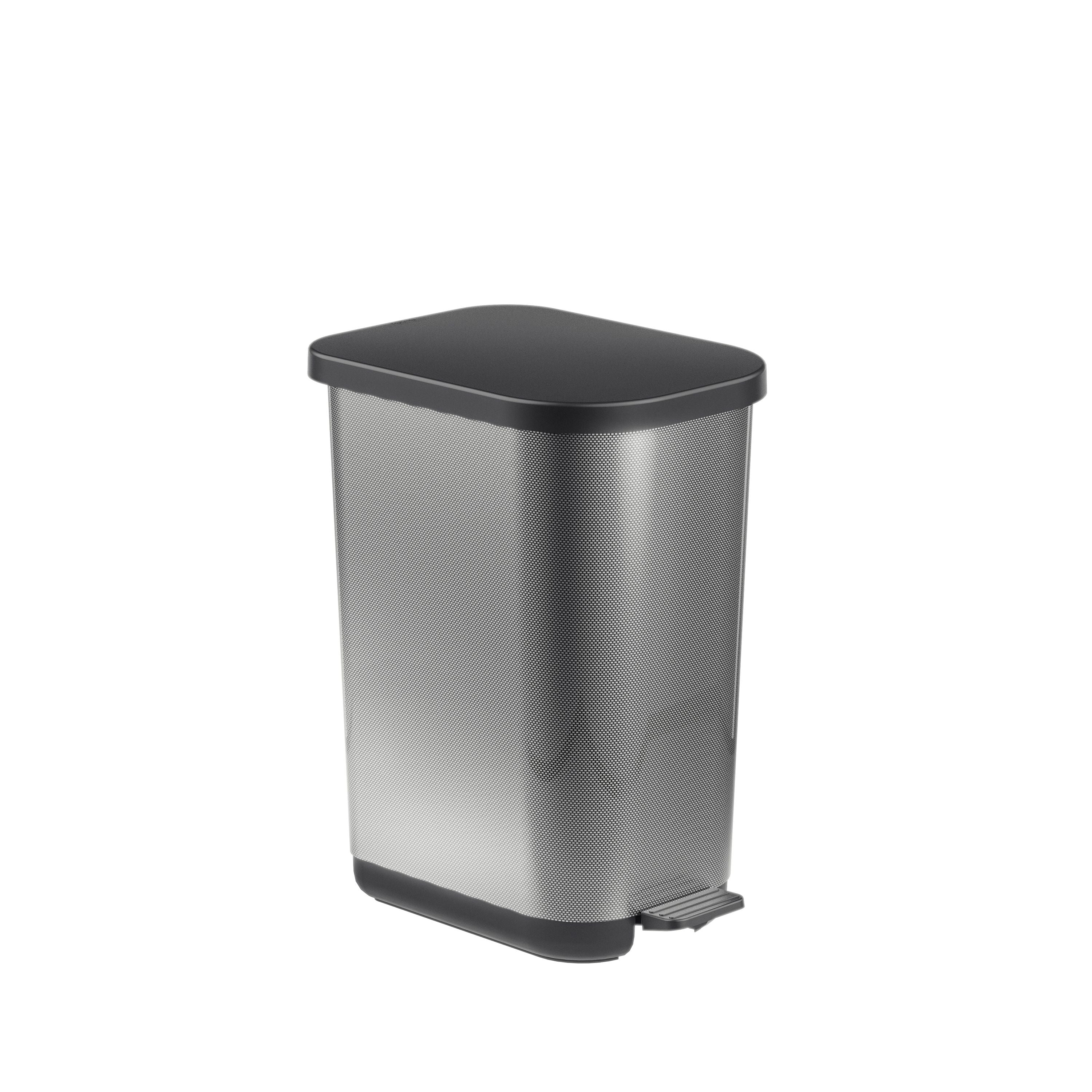 rotho-orbe-treteimer-35-l-holzkohle-schwarz-recycelt image 3