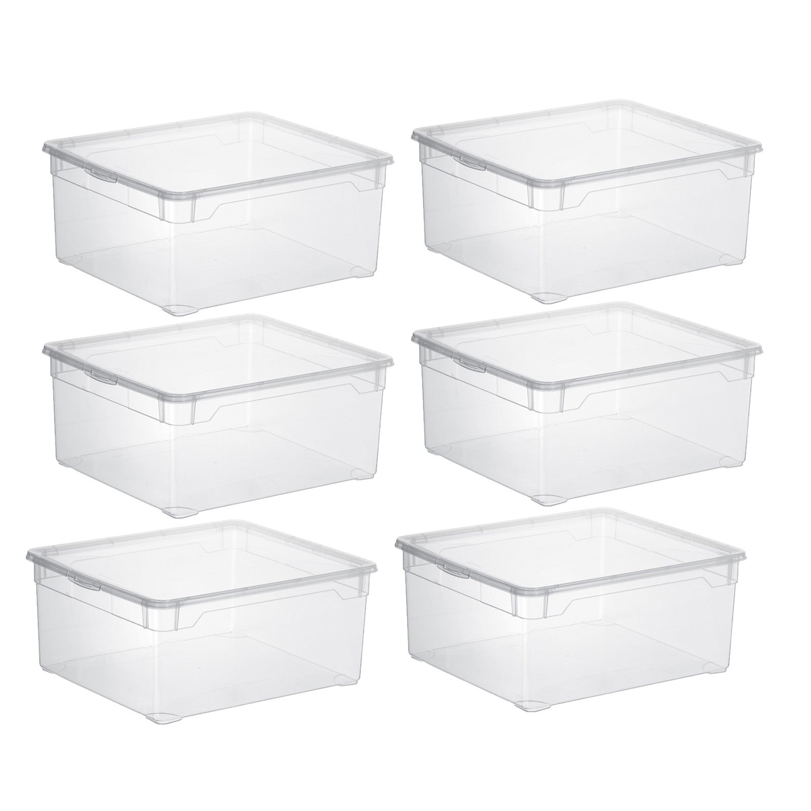 rotho-clear-box-sweater-18-l-2er-set-transparentblau image 4