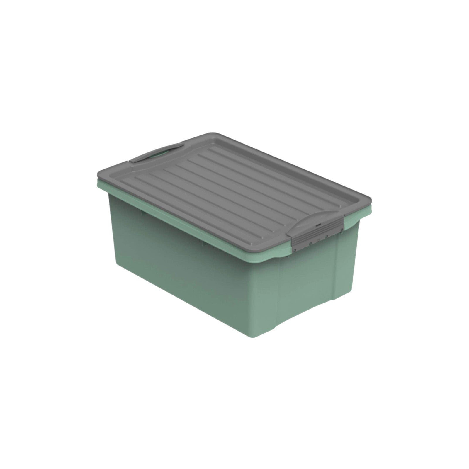 rotho-compact-stapelbox-a4-13-l-gr-n-aufbewahrungsbox image 1