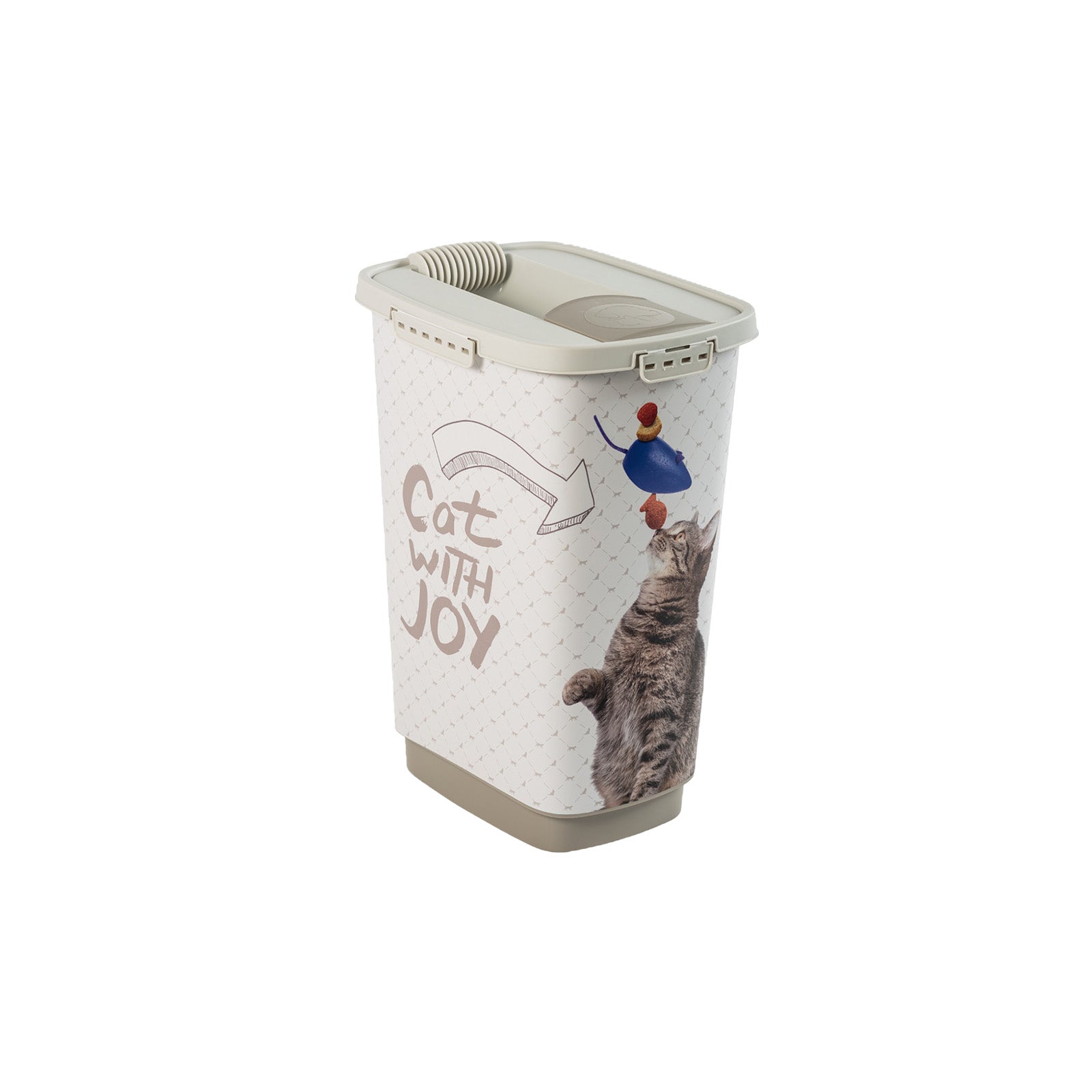 rotho-cody-tierfutterbeh-lter-25-l-dog-with-joy-luftdicht image 1