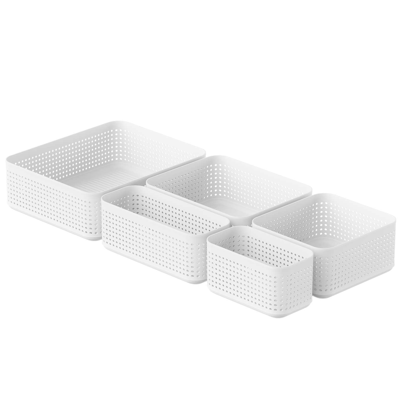 rotho-wop-organizer-starter-set-5-tlg-wei-schublade image 1