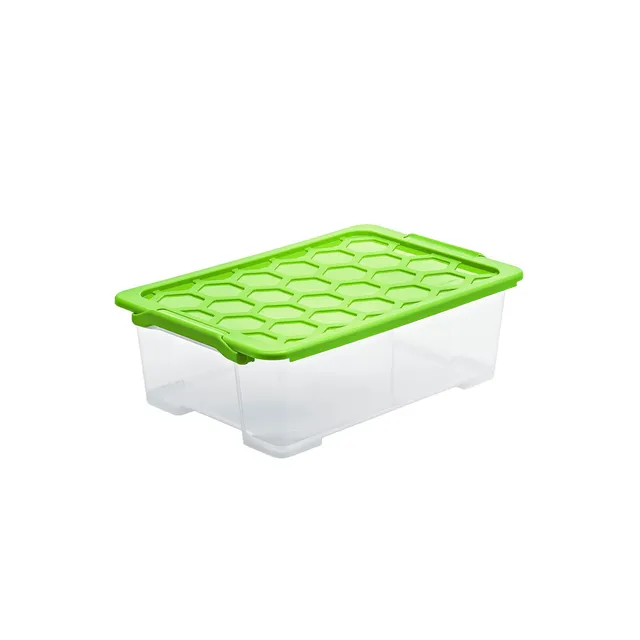 rotho-evo-safe-box-mit-deckel-30-l-transparent-lebensmittelecht image 1