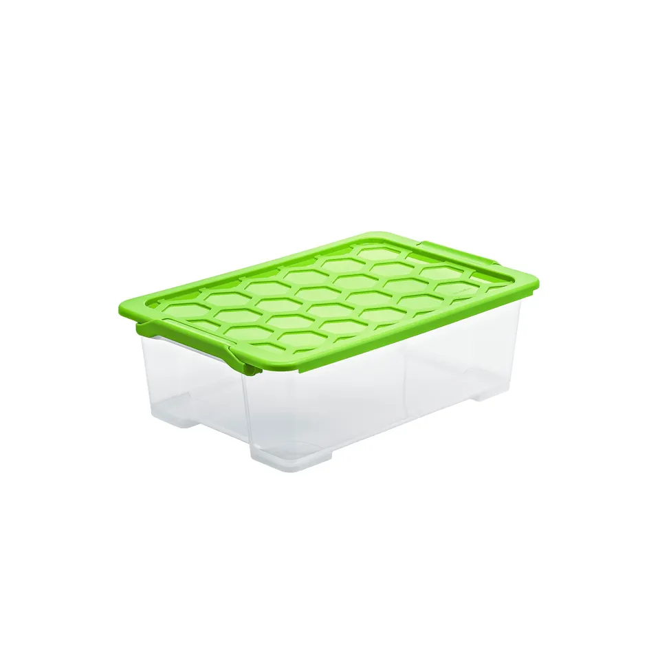 rotho-evo-safe-box-mit-deckel-30-l-transparent-lebensmittelecht image 1