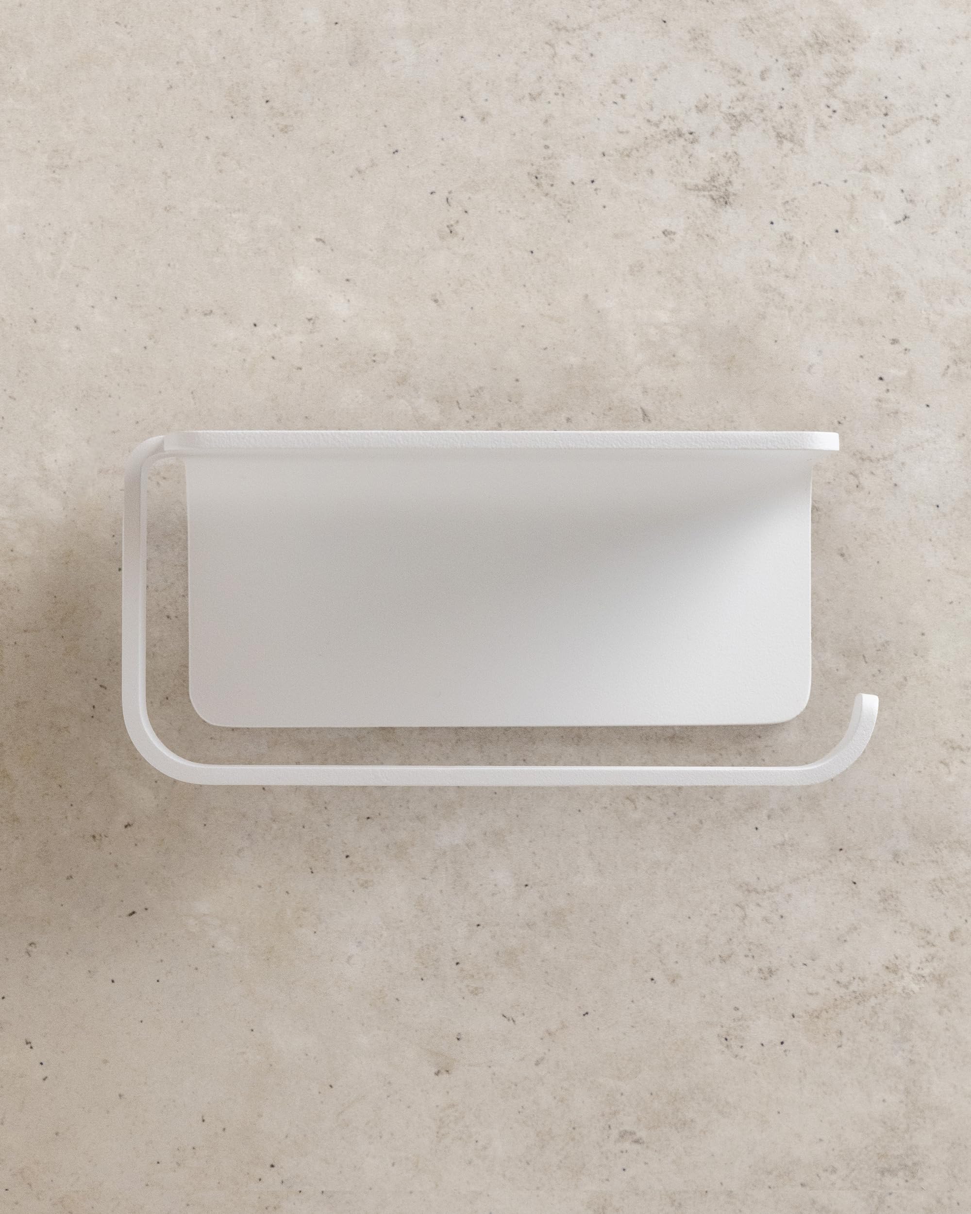 kazai-leif-toilettenpapierhalter-mit-ablage-wei-zum-kleben image 8